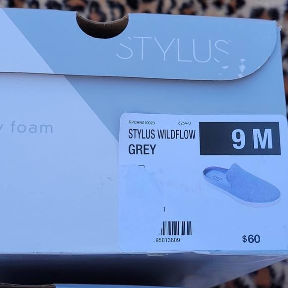 Stylus Wildflower Flannel Slip On Sz 9 - Picture 9 of 13